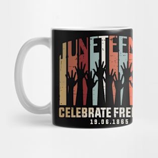 Juneteenth Celebrating Freedom Mug